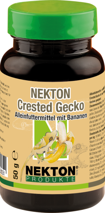 L230050 nekton kuifgekko met banaan 50 gram