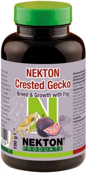 L232100 nekton kuifgekko breed and growth met vijg 100 gram