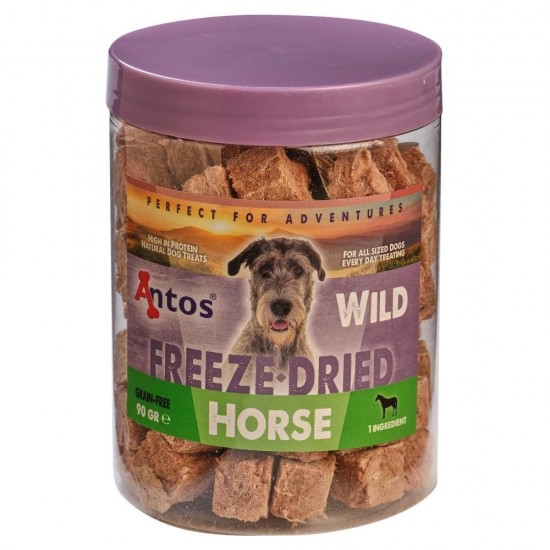 Wild freeze dried paard 90 gr 1739434294